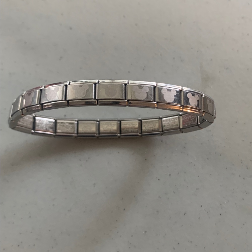 Stainless Steel Mickey Mouse Bracelet